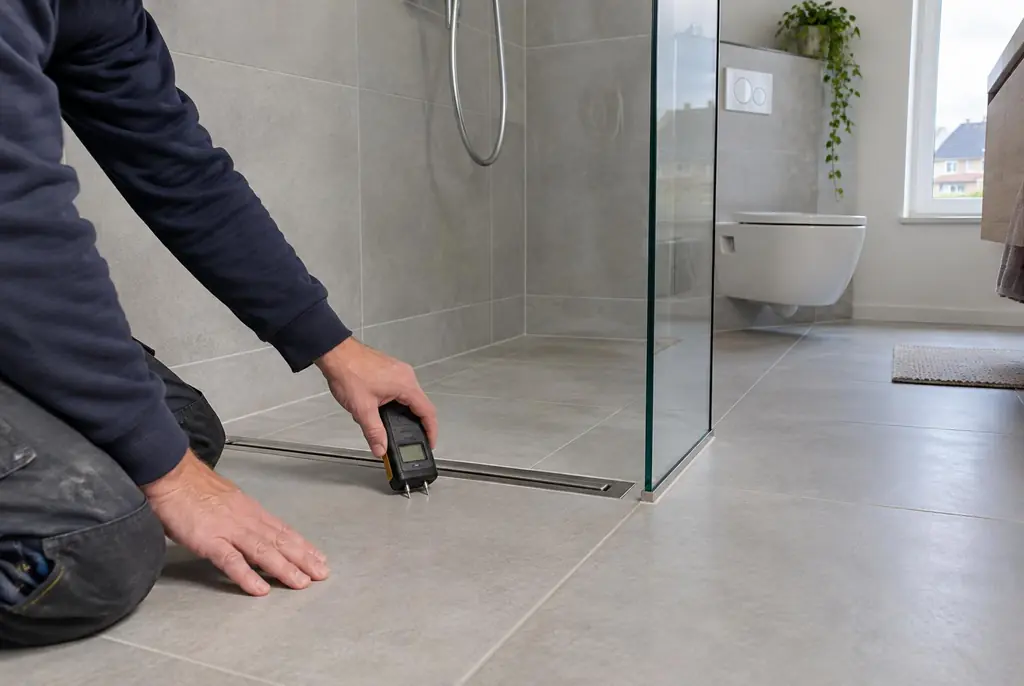 Lekdetectie Veghel – badkamer in een nieuwbouwwoning